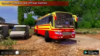 Offroad Coach Simulator : Offroad Bus Games 2021 Screen Shot 5