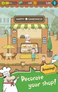 Happy Sandwich Cafe Screen Shot 14
