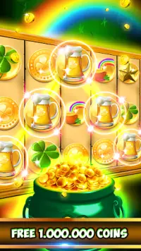 Lucky Irish Slot Machines: Free Coins 1 Million! Screen Shot 1