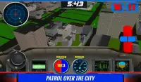 911 الشرطة الهليكوبتر سيم 3D Screen Shot 14