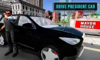 Presiden escort 3d: presiden permainan pengemudi Screen Shot 0