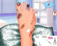 Little Foot Doctor- kids games Screen Shot 0