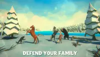 Musim dingin Horse Simulator - Family Adventure Screen Shot 1
