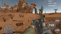 Zombies Shooter : Desert Screen Shot 0