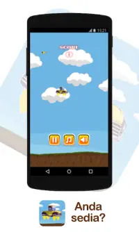 Game Kereta Terbang - Main Game Kereta Terbang Screen Shot 1
