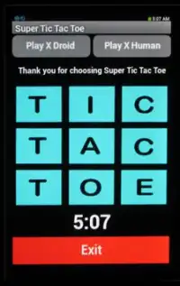 Супер Tic Tac Toe Screen Shot 2