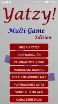 Yatzy Multi-Game Edition - El mejor juego gratis Screen Shot 1