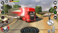 Евро транспорт грузовик игры Screen Shot 0