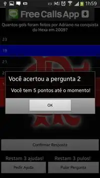 Flamengo - Quiz Jogo Futebol Screen Shot 5