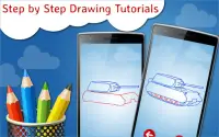 How to Draw Tanks Step by Step Drawing App Screen Shot 0