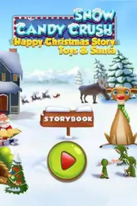 Candy Saga Snow Happy Christmas Crush Toys Santa Screen Shot 0