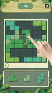 Woody Block: Green Wood Puzzle Screen Shot 4