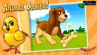 Animal Babies - The best animals puzzle for kids Screen Shot 0