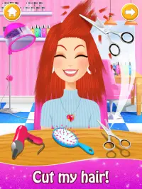 Super Hair Salon:Hair Cut & Hairstyle Makeup Games Screen Shot 2