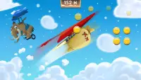 Learn 2 Fly: Pinguino volante! Screen Shot 2