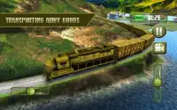 US Army Armored Cargo Warship Train Simulator Screen Shot 0