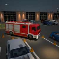 Truk Parkir 3D: Fire Truck