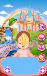 गर्भवती राजकुमारी बच्चे खेल Screen Shot 4