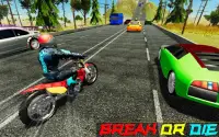 rider lalu lintas jalan raya 3d Screen Shot 5