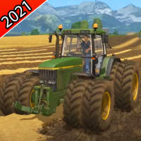 Offroad Tractor Trolley village farm Simulator