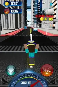 Craft Moto Racer 3D Screen Shot 1