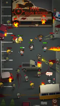 Run!Zombie Run! - Survival RPG Screen Shot 1