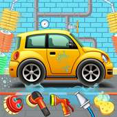 Smart Car Kids Wash Garage