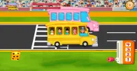 Jeux d'autobus scolaires Screen Shot 8