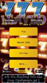 777 Heaven : Connected Sim - UK Classic Slot Screen Shot 6
