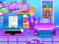 Printer Cash Register Cashier Games for Girls Screen Shot 0