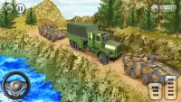 Offroad Cargo Army Truck Driving Simulator Screen Shot 10