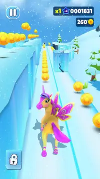 Unicorn Run: Juegos de Correr Screen Shot 1