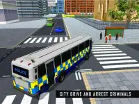 Police Bus Prison Duty Driver Screen Shot 13