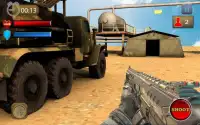 Army Sniper War Spiel: Invisible Desert Killer Screen Shot 1