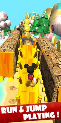 Mickey Jungle Run Game Screen Shot 4