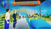 Roller Coaster Diversão Sim Screen Shot 0