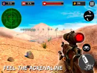 Desert Sniper Pasukan Khusus 3D Shooter FPS Game Screen Shot 11