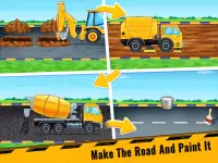 Kids Road Builder - Kids Construction Games Screen Shot 11