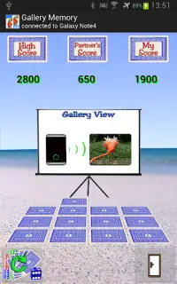 Foto Gallery Memory Game - Multiplayer Screen Shot 4