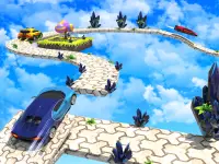 माउंटेन कार स्टंट 3 डी - फ्री सिटी कार रेसिंग गेम Screen Shot 6