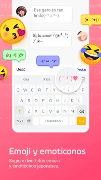Teclado Emoji Facemoji Lite -  Screen Shot 5