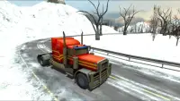 nieve camión carreras coches Screen Shot 12