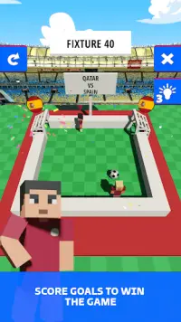 Puzzle Soccer Game Screen Shot 2