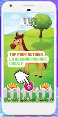 Apprenez les noms et les sons des animaux Screen Shot 7