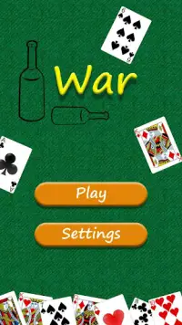 War - card game Screen Shot 0