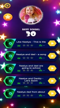 Nastya And Dad Dancing Tiles Hop Screen Shot 1