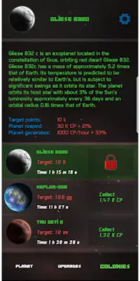 Space Colonies - Idle Clicker Screen Shot 2