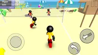 Stickman Beach Volleyball Screen Shot 2