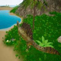 Simulador de Spinosaurus: Caça
