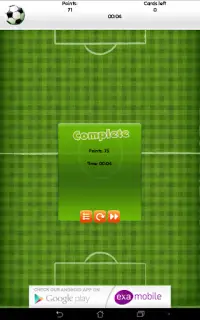 ذاكرة كرة القدم ألعاب مجانية Screen Shot 16